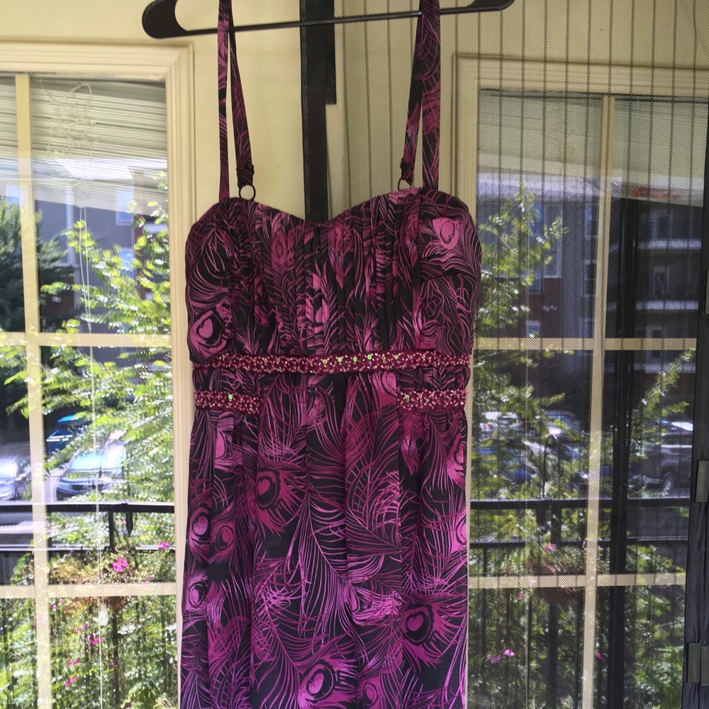 Maurice’s adjustable strapped knee length dress